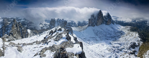 Stitched Panorama, Tre cime di lavaredo