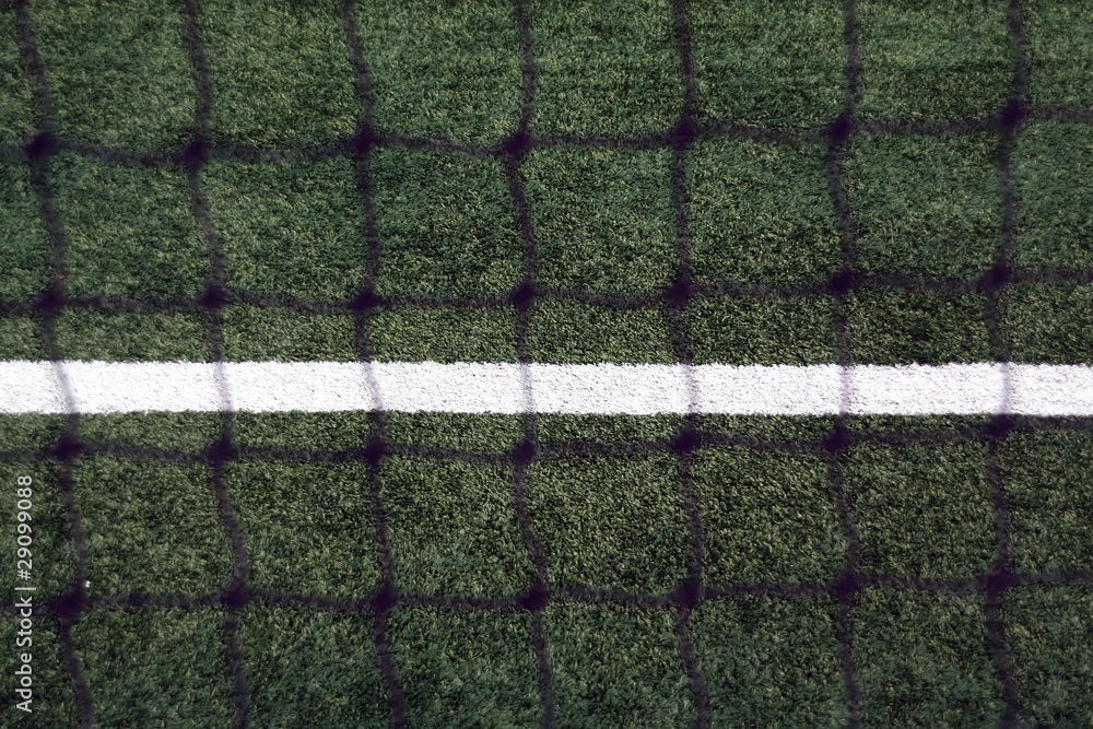 Obraz premium Fake grass soccer field