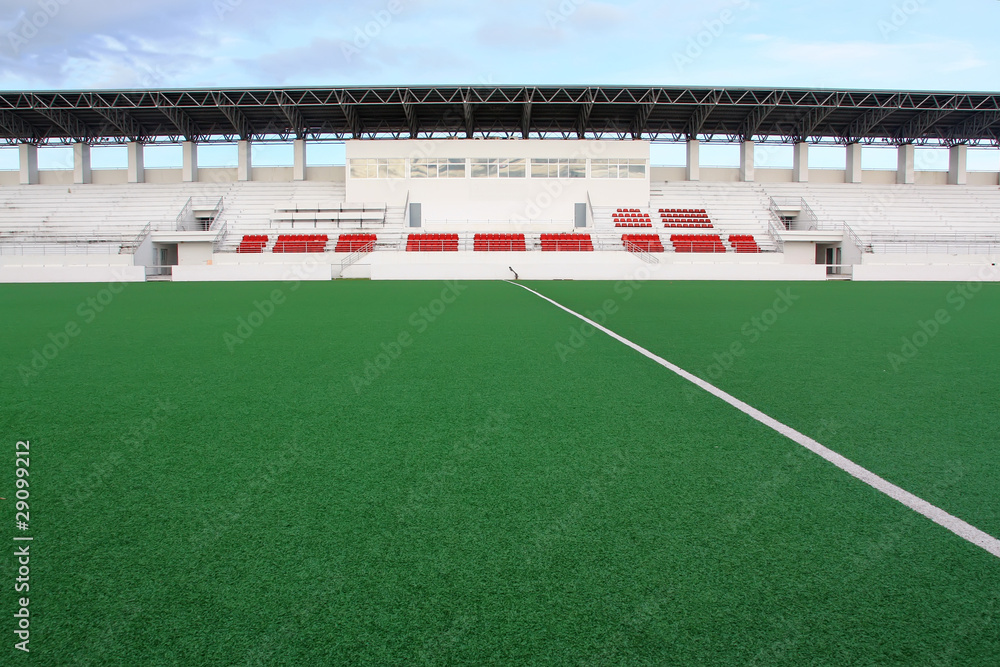Fototapeta premium A stadium showing big ground