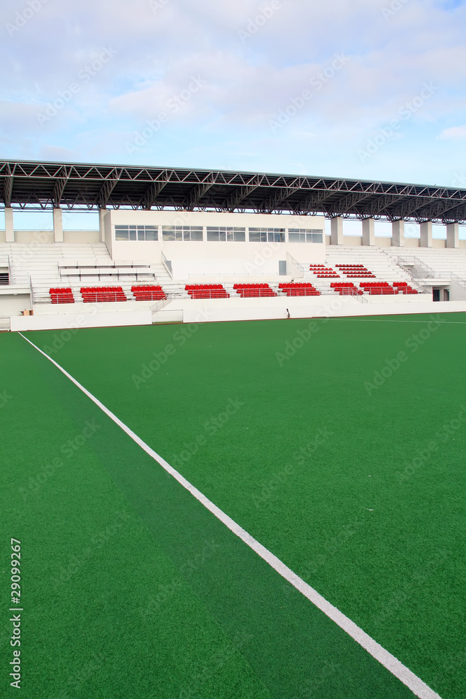 Fototapeta premium A stadium showing big ground