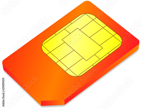 SIM Karte orange