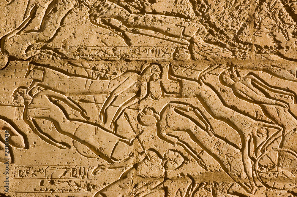 Dead soldiers, Battle of Kadesh, Ramesseum