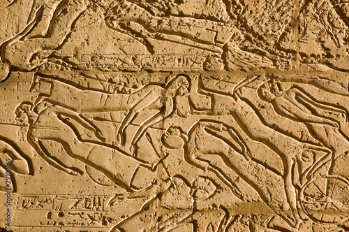 Dead soldiers, Battle of Kadesh, Ramesseum
