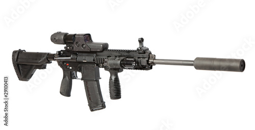 US Army M4 rifle photo