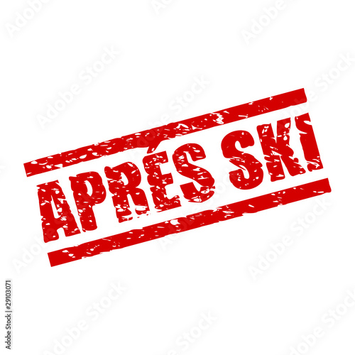 stempel eckig aprés ski I