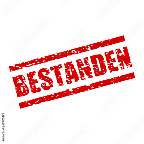 stempel eckig bestanden I