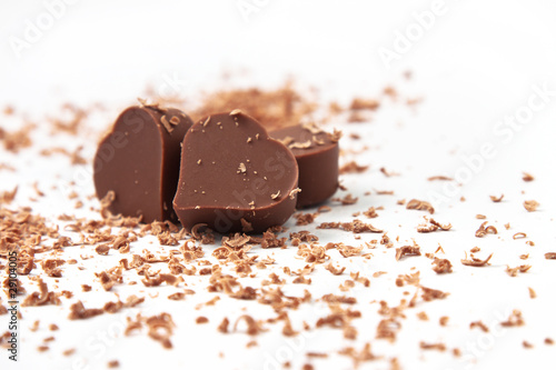 Obraz na plátně Heart chocolates