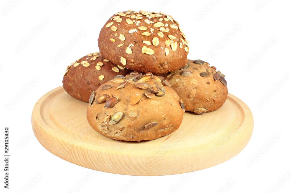 Pastry with seeds