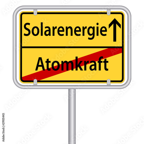 Solarenergie statt Atomkraft