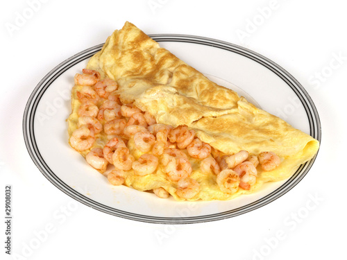 Prawn Omelette