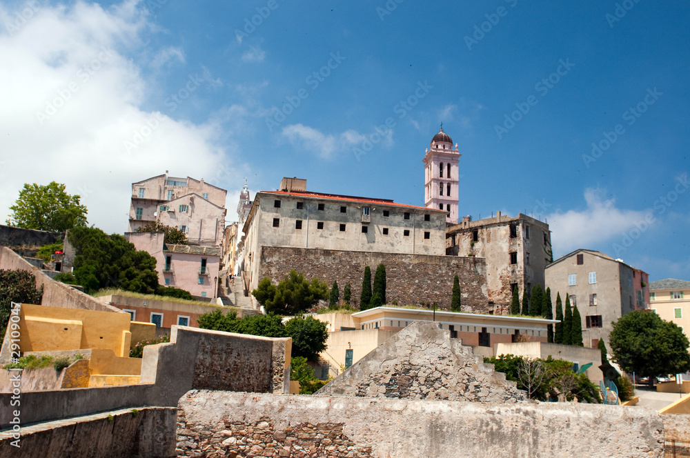 Citadel of the Bastia. Corsica, France.