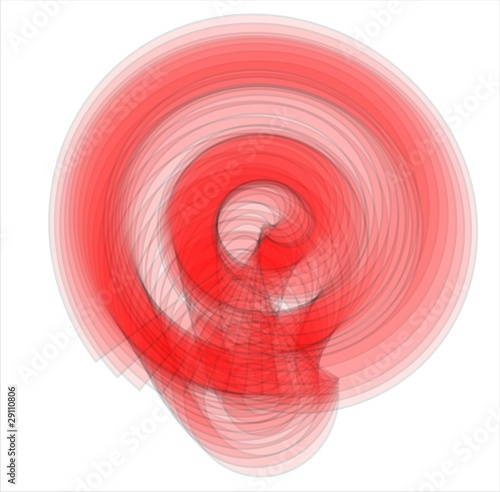 Spiral red
