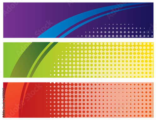 abstract color banner webdesign vector Illustration spring