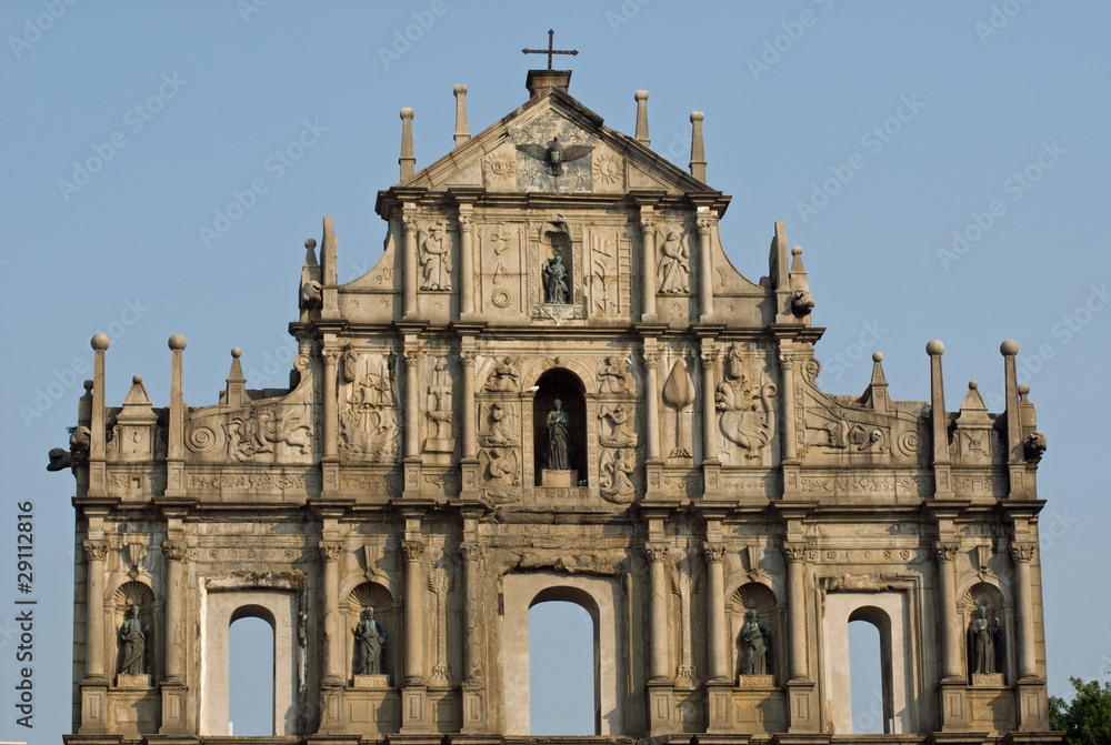 Ruins of St.Paul's in Macau