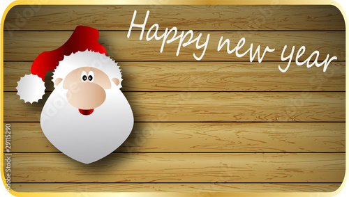 the vector Christmas and New Year banner