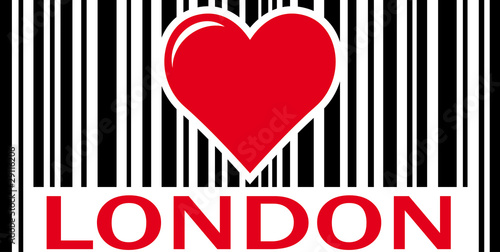 Barcode I love London