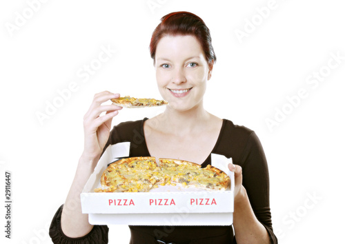 Pizza essen photo