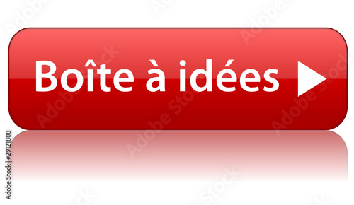 Bouton Web "Boîte à idées" (suggestions imagination vote)