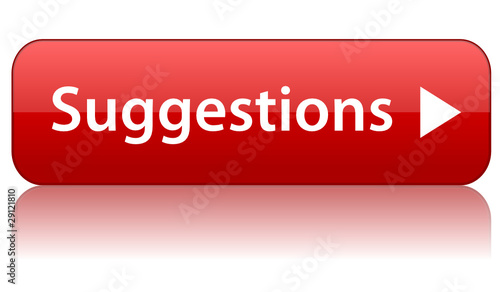 SUGGESTIONS Web Button (ideas tips share box help)