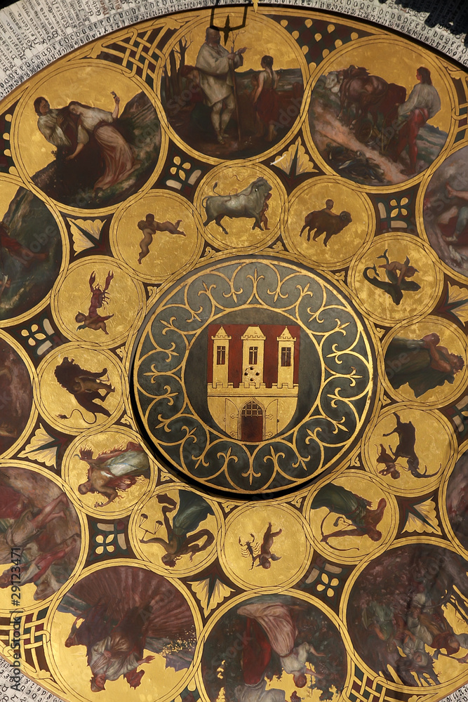 Zodiac clock Zodiac clock