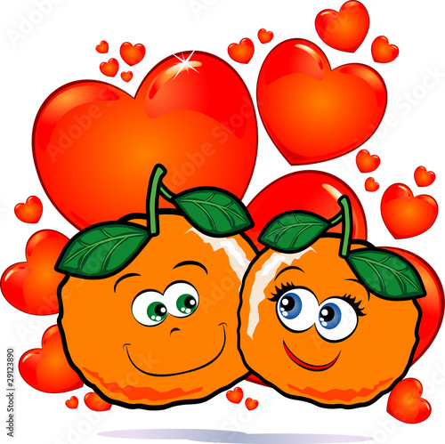 Oranges in love - Arance innamorate