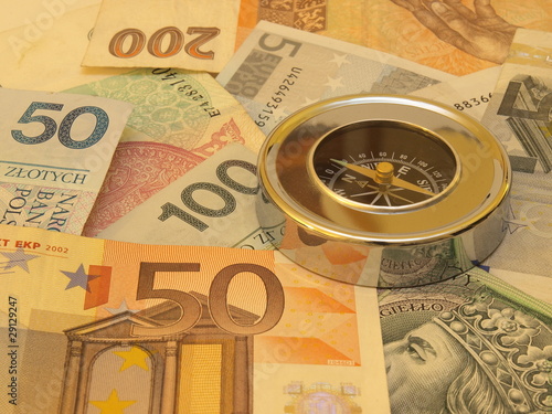 Obraz na płótnie Banknoty