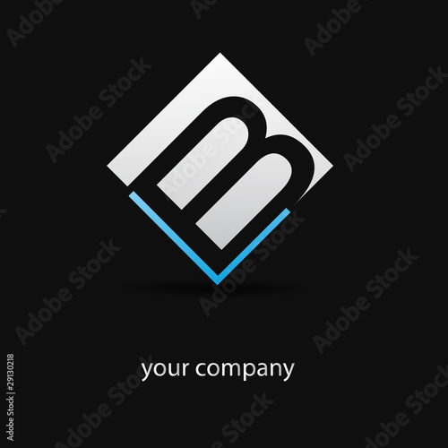 logo entreprise, b, initiale b