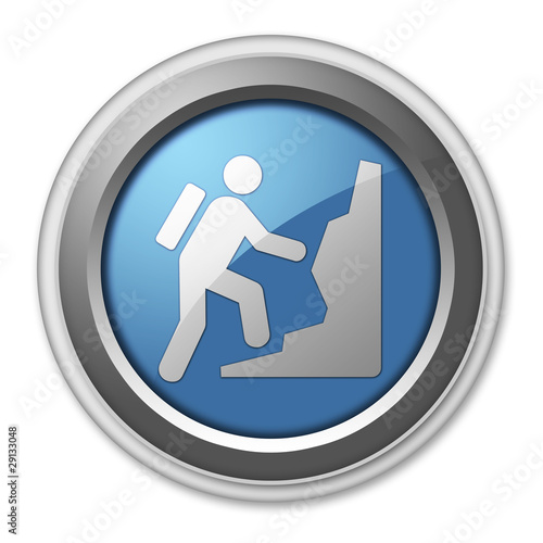 3D Style Button "Climbing"