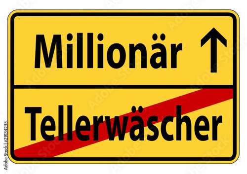 Vom Tellerwäscher zum Millionär