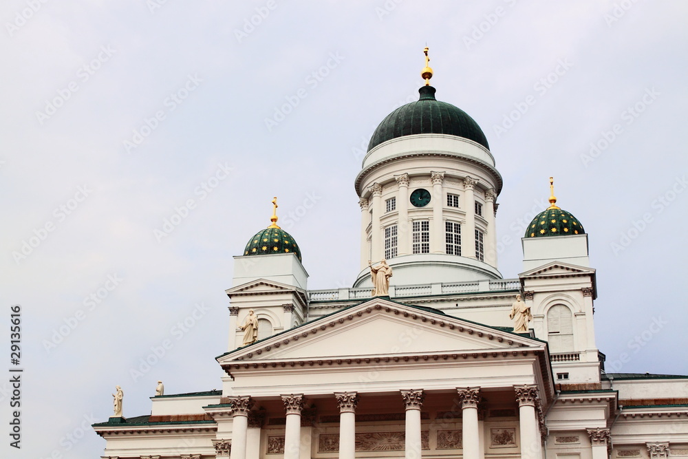 Tuomiokirkko cathedral Helsinki. Finland