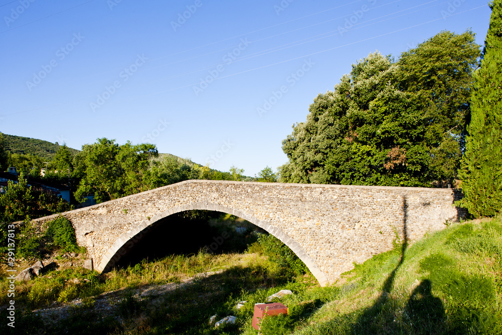 bridge near Oraison, Provence, France