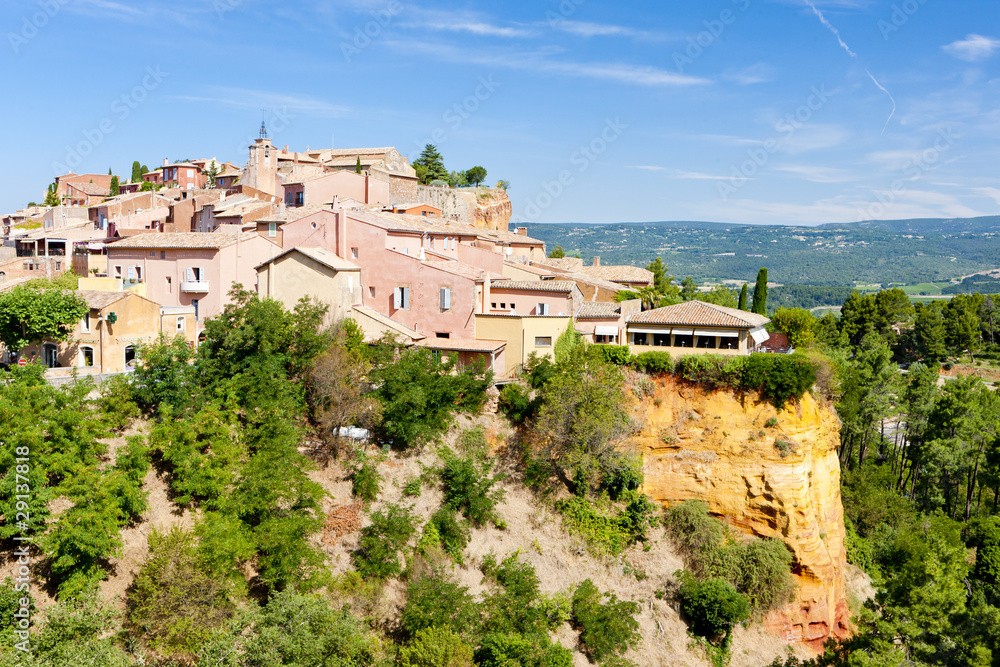 Fototapeta premium Roussillon, Provence, France