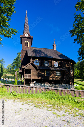 wooden church, Javorina, Slovakia