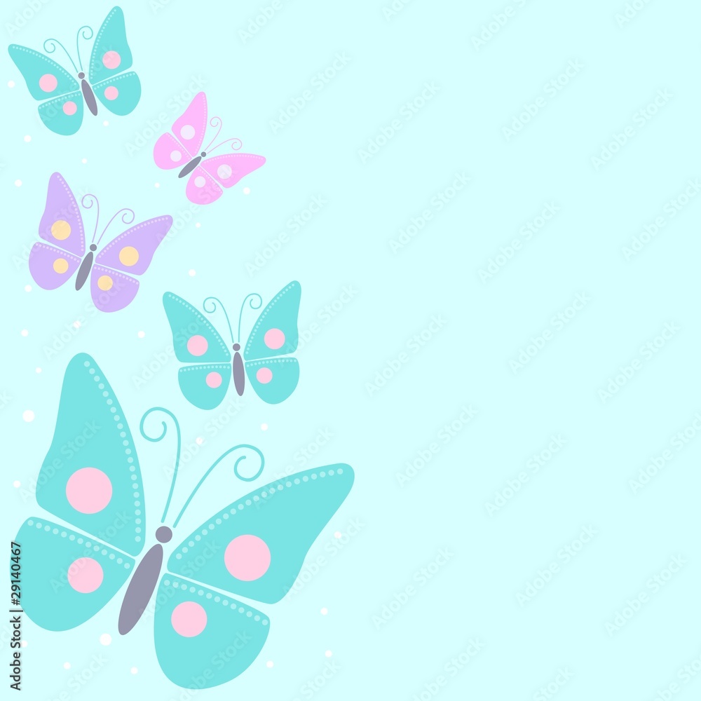Vector illustration of butterflies Vector illustration of butterflies