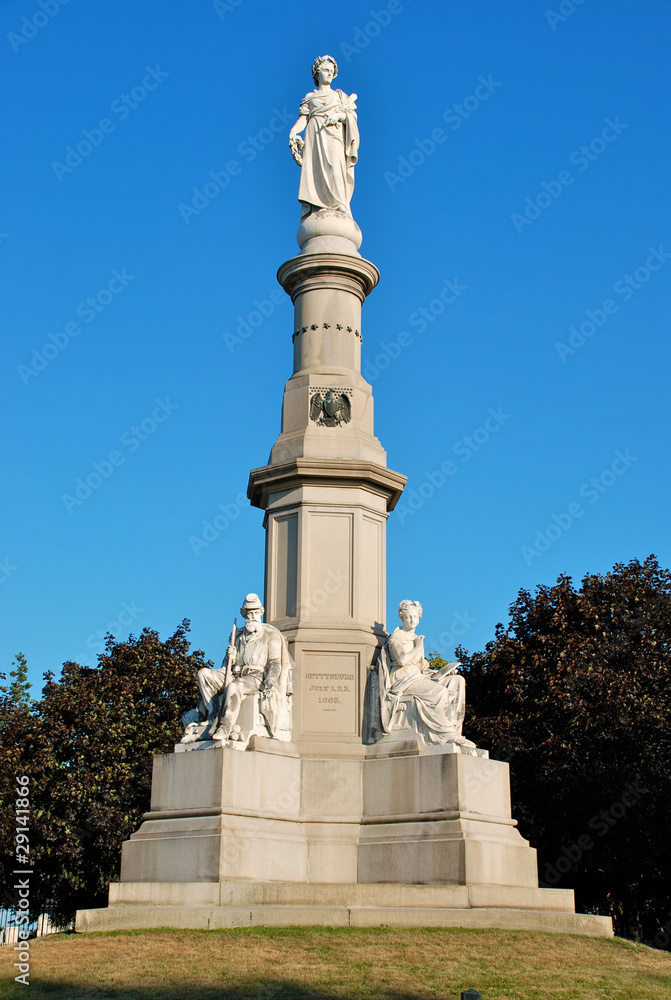Denkmal in Gettysburg, Pennsylvania - USA