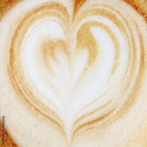 Cappuccino mit Herz - Cappucino with Heart