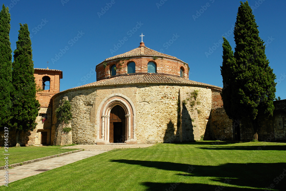 Italie, église de san Angélo Pérouse