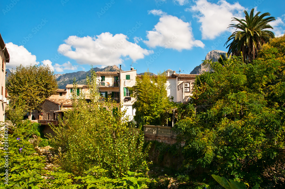 Obraz premium Mallorca Dorf