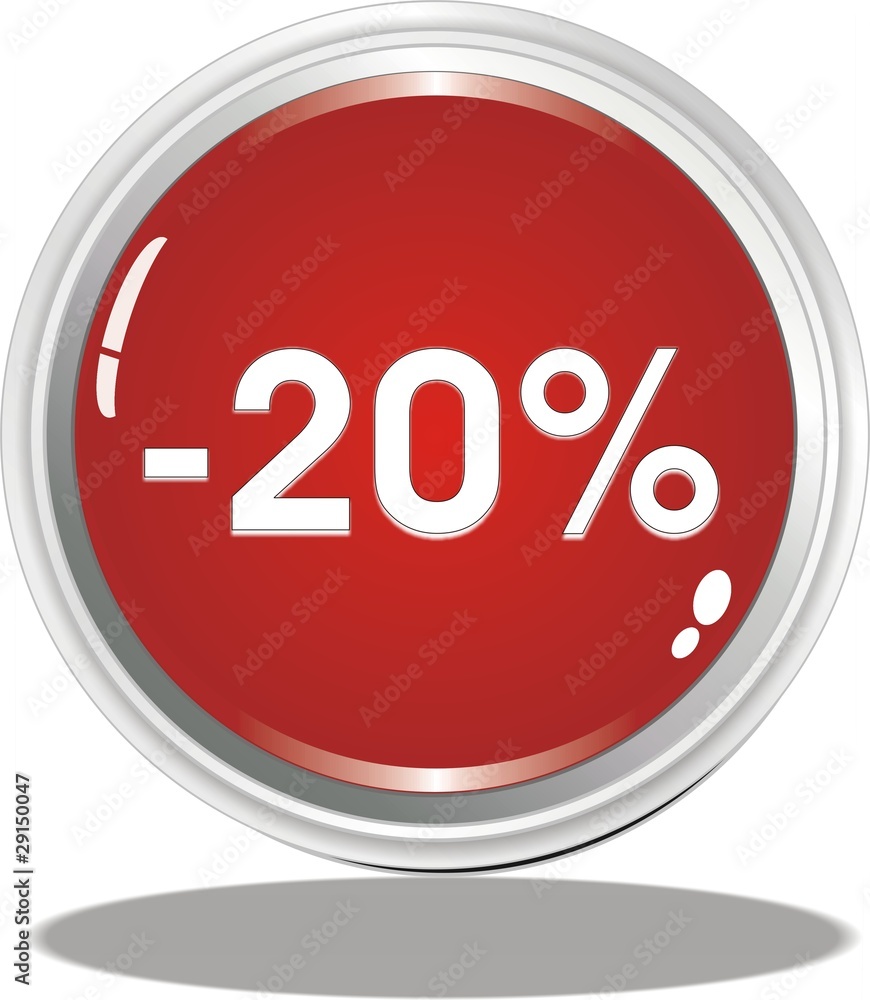 bouton -20% bouton -20%