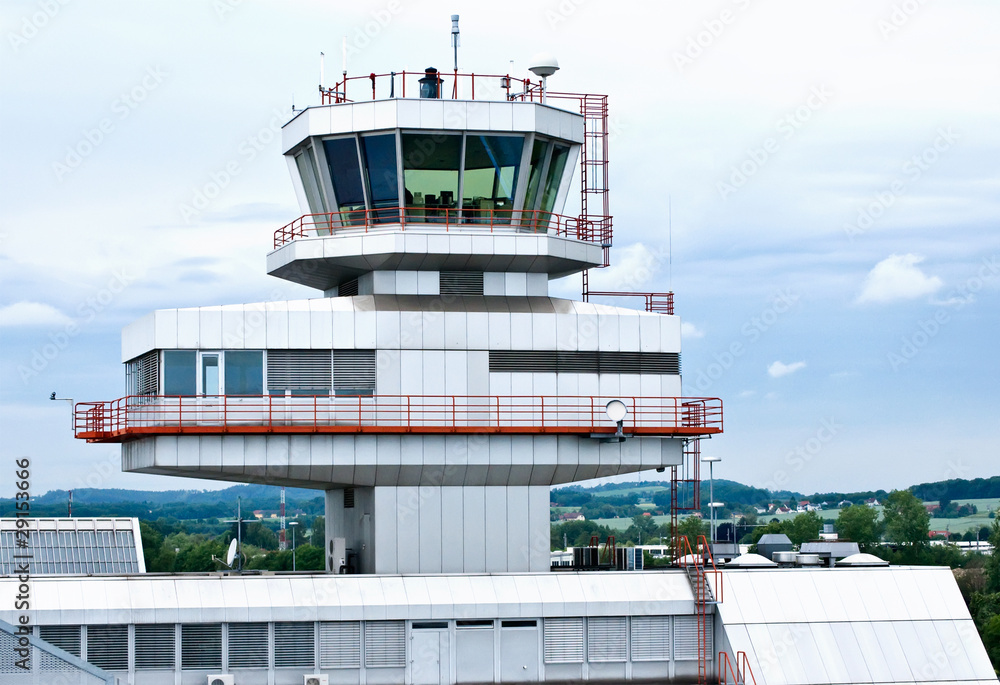 Obraz premium Airport Tower of Linz