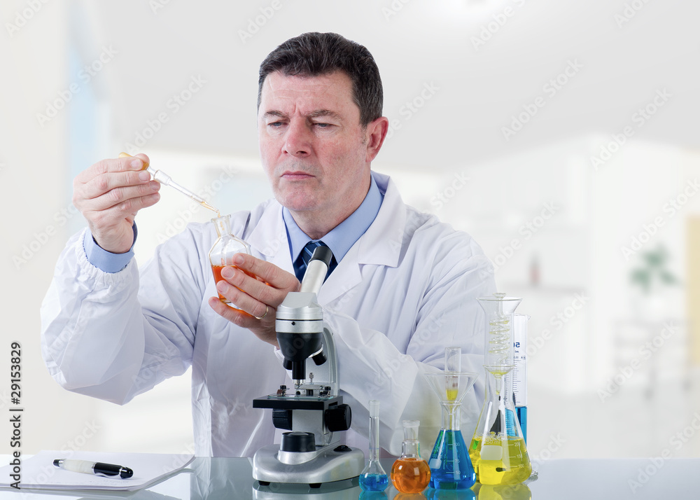 technician working at laboratory technician working at laboratory