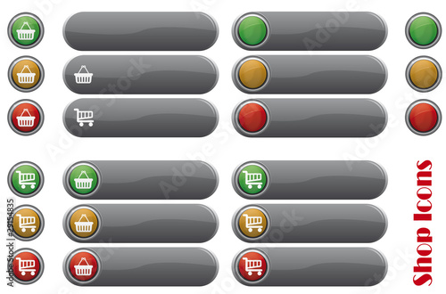 set Shop icons