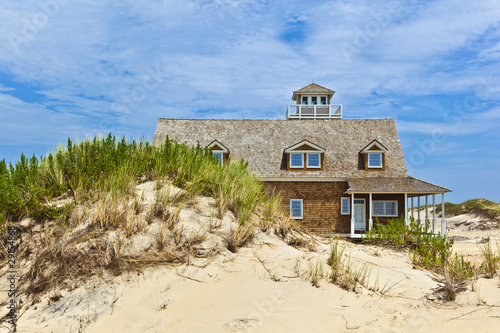 house in the dunes