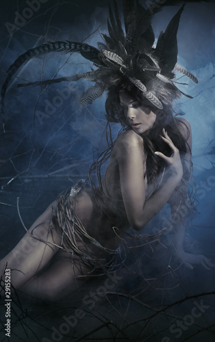 Photography Naked forest nymph