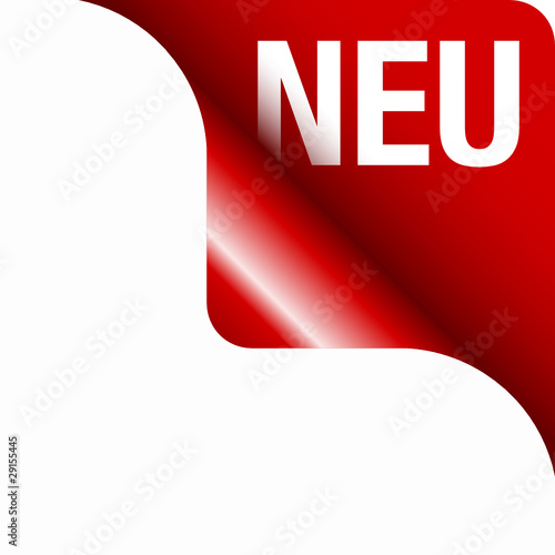 "NEU" Rote Ecke