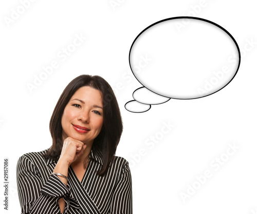 Beautiful Hispanic Woman an...