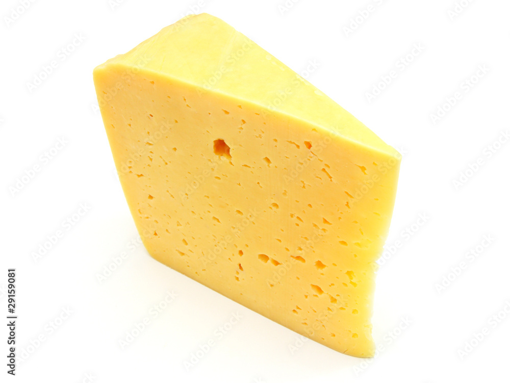A piece of Swiss cheese A piece of Swiss cheese