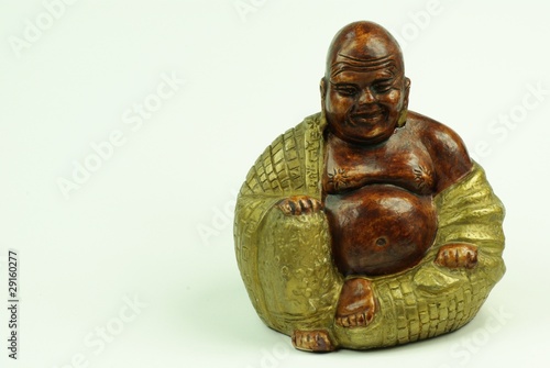 vergoldete Buddhafigur photo