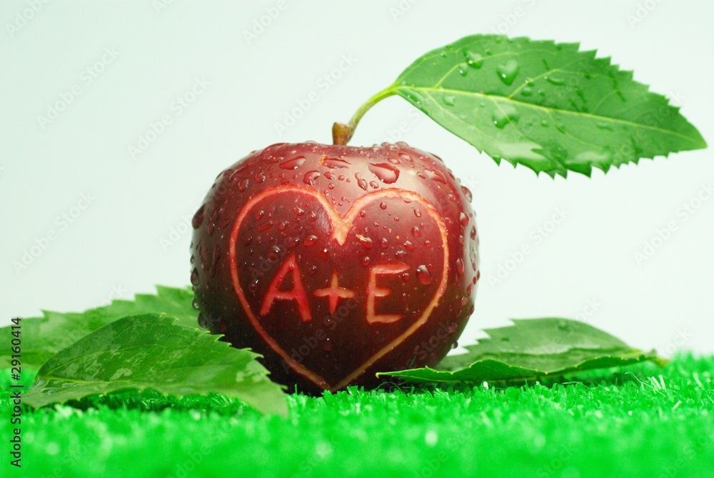 Apfel von Adam und Eva in Garten Eden Stock Photo | Adobe Stock