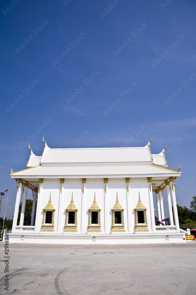 Fototapeta premium thai temple,Saman Rattana Ram Temple Thailand